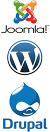 cms joomla wordpress drupal